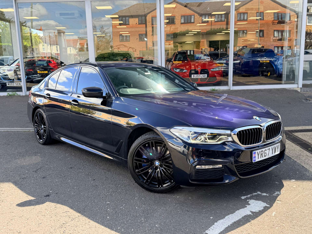 BMW 5 Series 530E M Sport Black