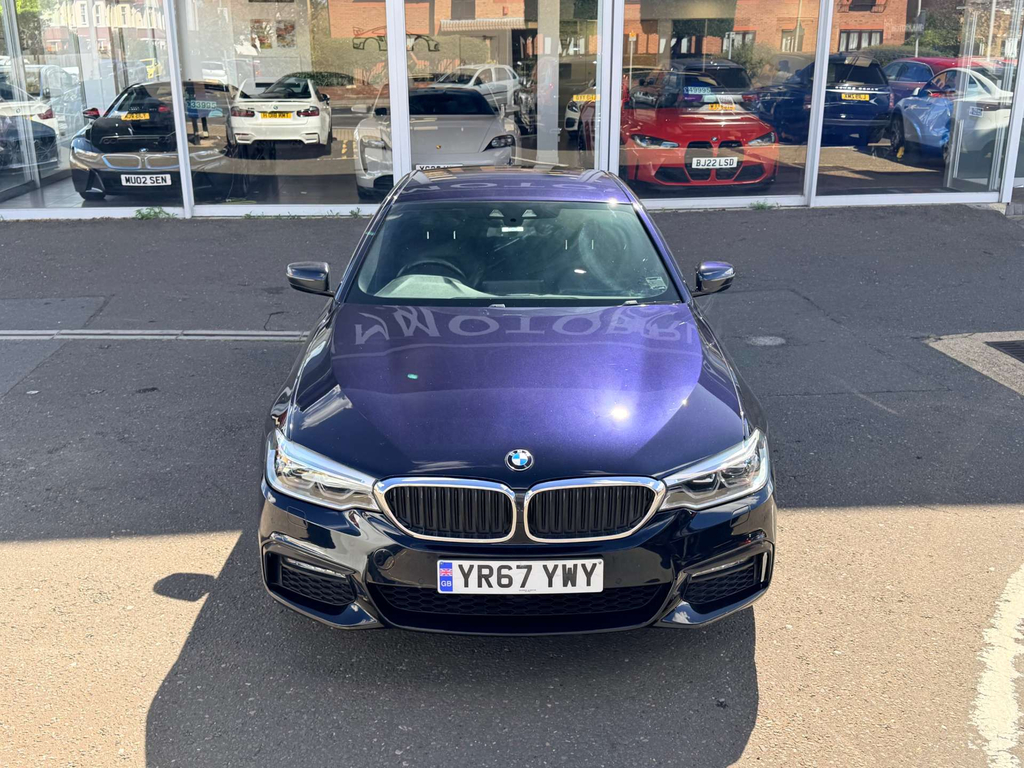 BMW 5 Series 530E M Sport Black #3