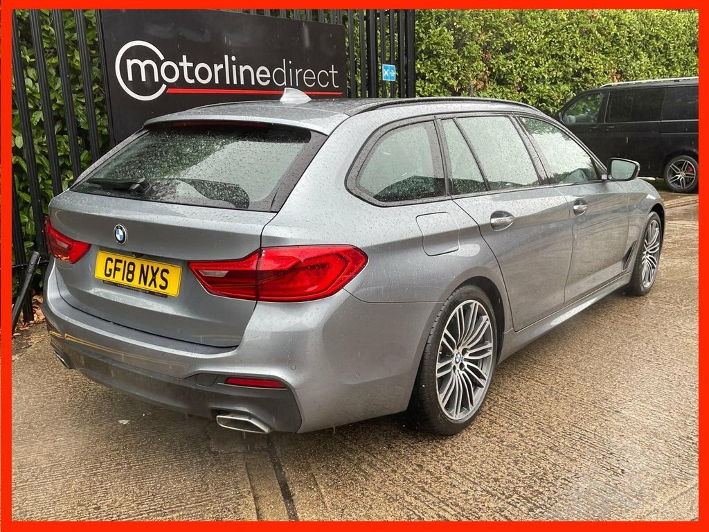 BMW 5 Series 3.0 540I M Sport Touring Xdrive Eu Blue #3