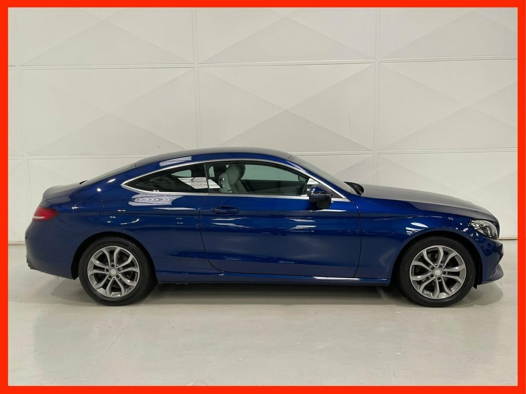 Mercedes-Benz C Class 2.0 C200 Sport Coupe Euro 6 S S Blue #2