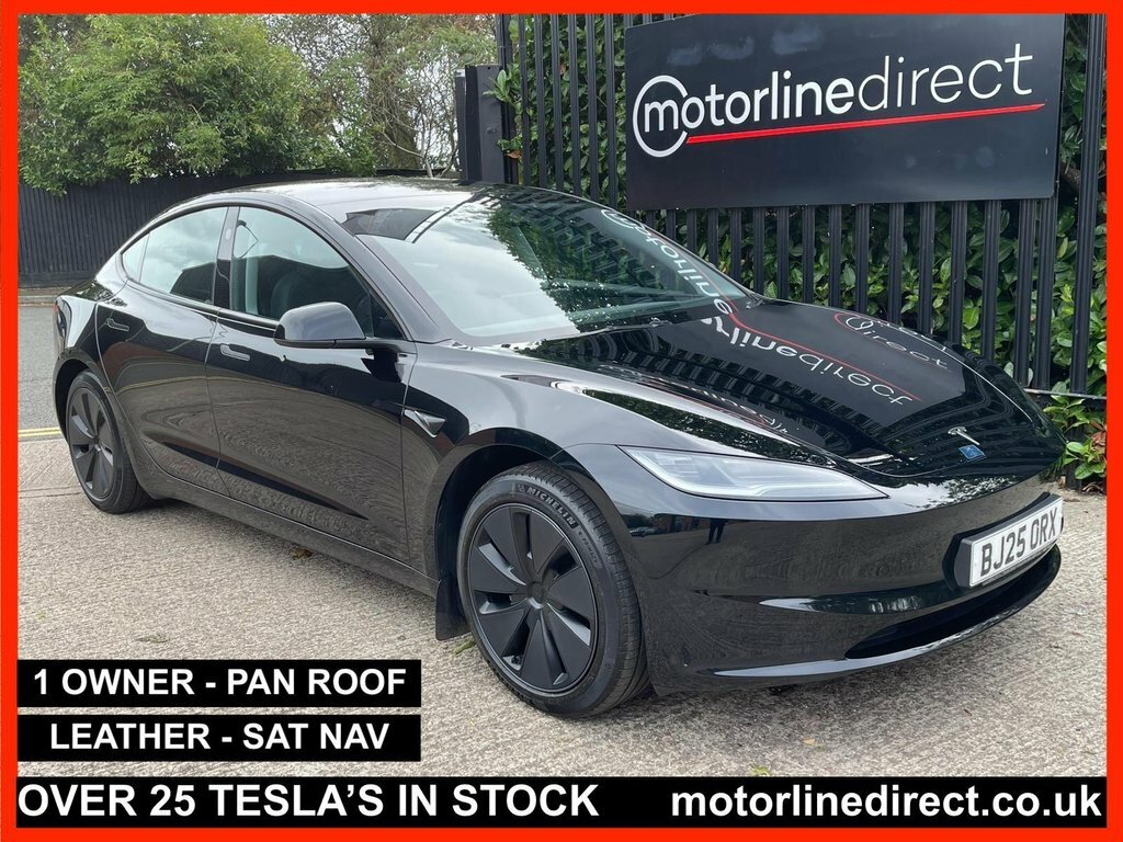 Tesla Model 3 Saloon Rwd 208 Ps BJ25ORX Black