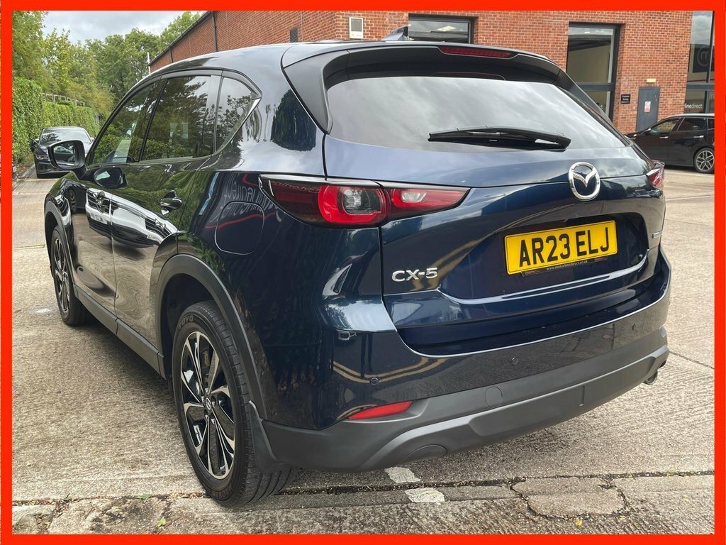 Mazda CX-5 2.2 Skyactiv-d Exclusive-line Suv AR23ELJ Blue #3