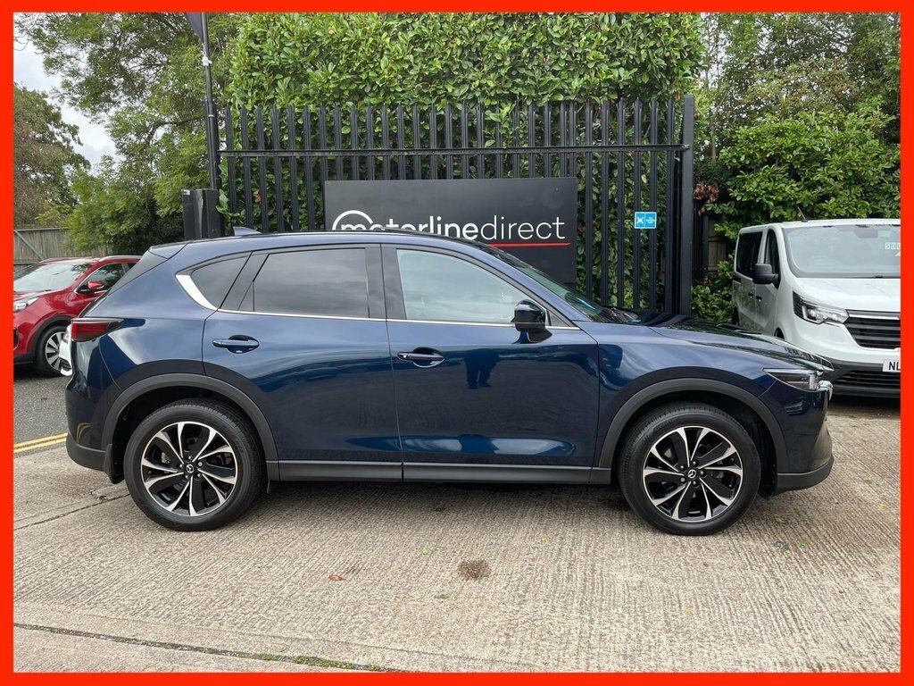 Mazda CX-5 2.2 Skyactiv-d Exclusive-line Suv AR23ELJ Blue #2