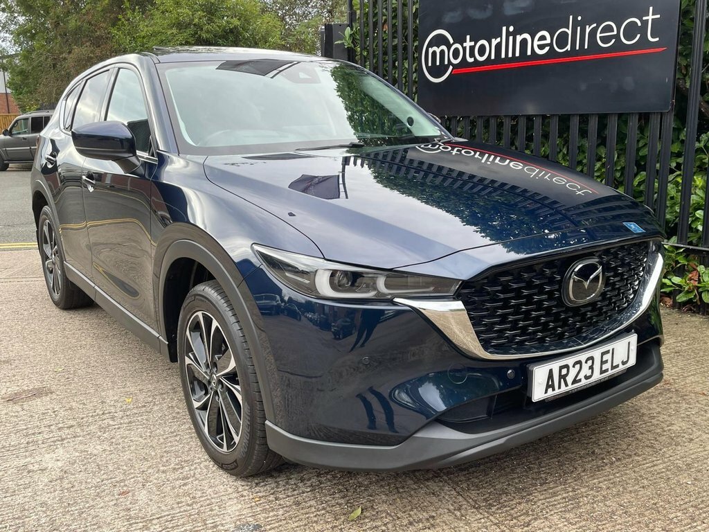 Mazda CX-5 2.2 Skyactiv-d Exclusive-line Suv AR23ELJ Blue #4