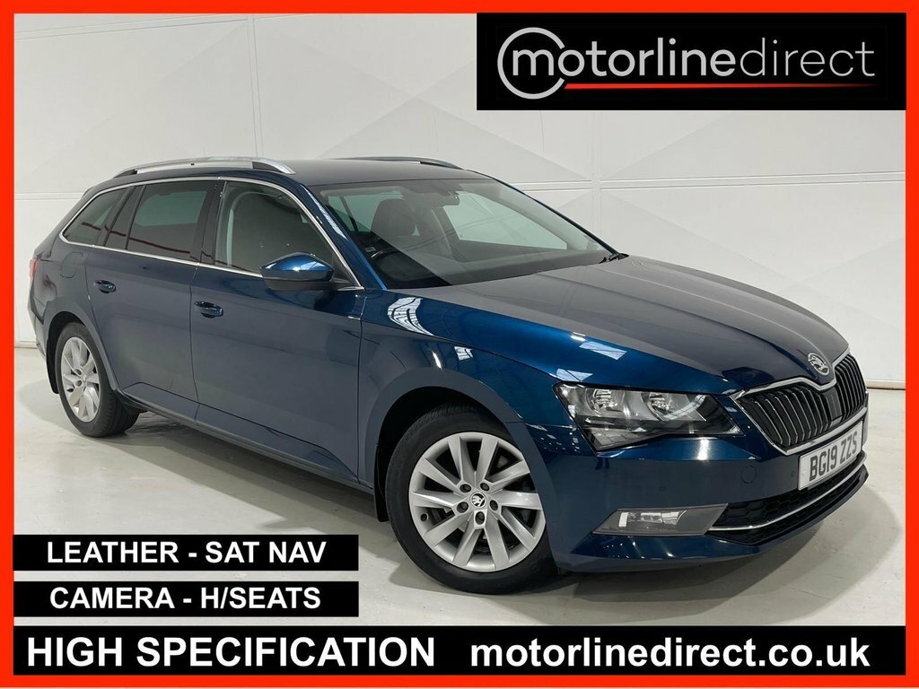 Skoda Superb 1.5 Tsi Act Se Technology Estate Blue