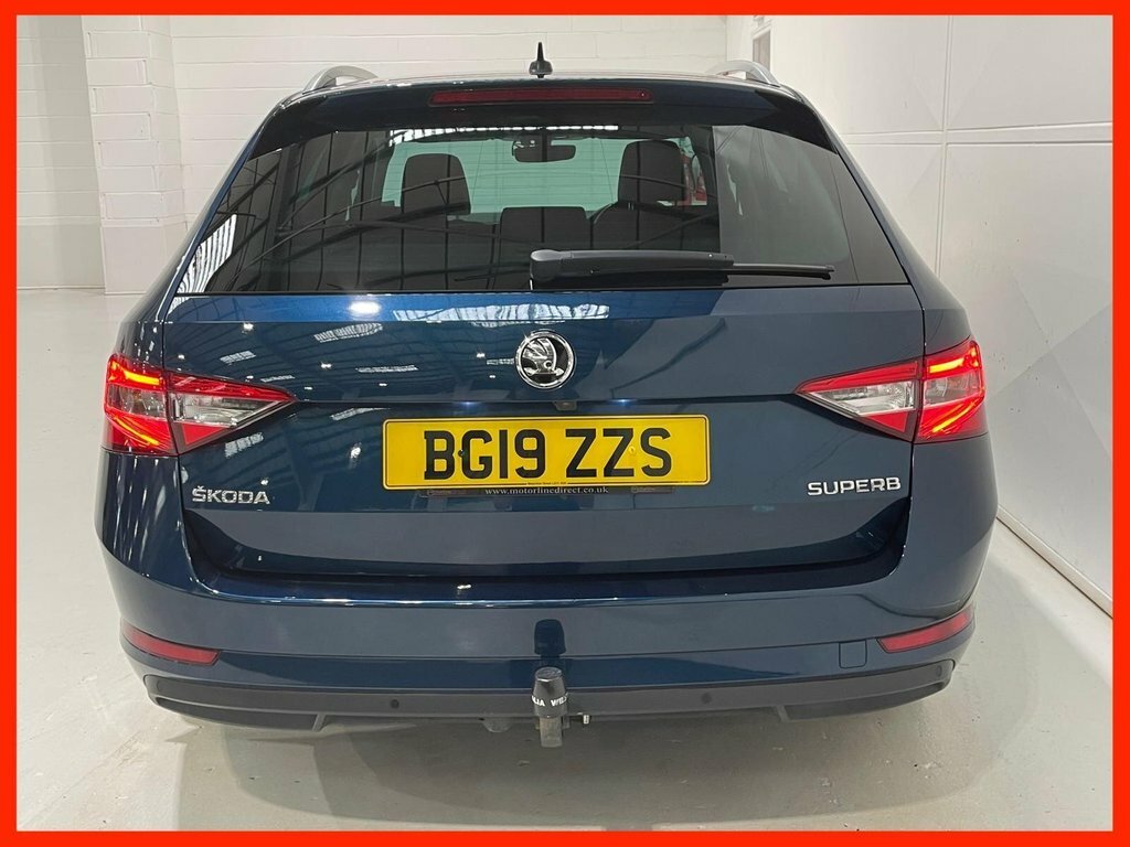 Skoda Superb 1.5 Tsi Act Se Technology Estate Blue #4