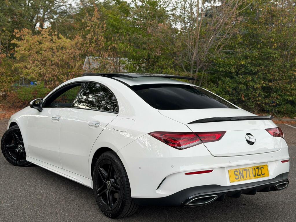 Mercedes-Benz CLA Class Amg Line White #2