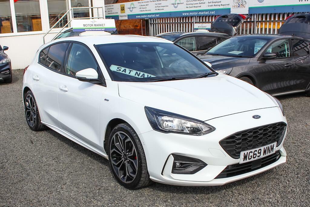 Ford Focus 1.0T Ecoboost St-line X Euro 6 Ss White