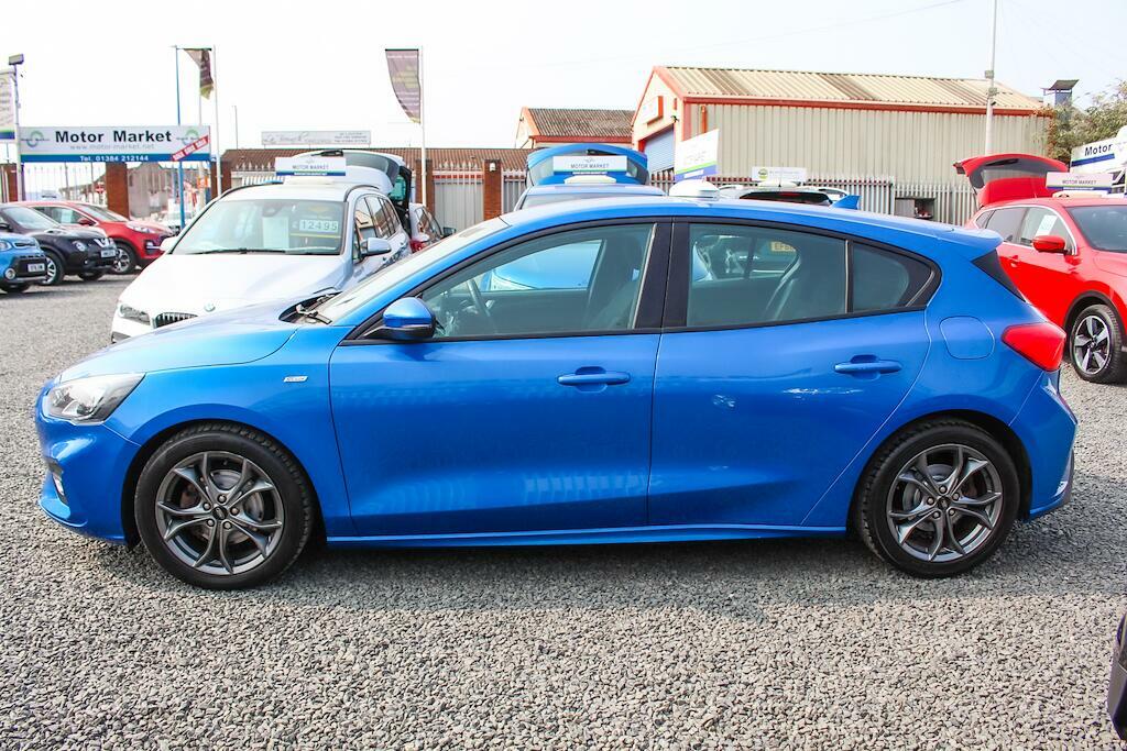Ford Focus St-line Blue #4