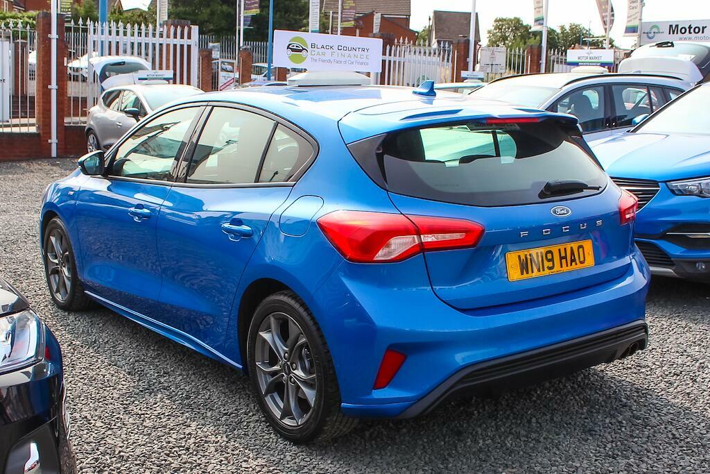 Ford Focus St-line Blue #5