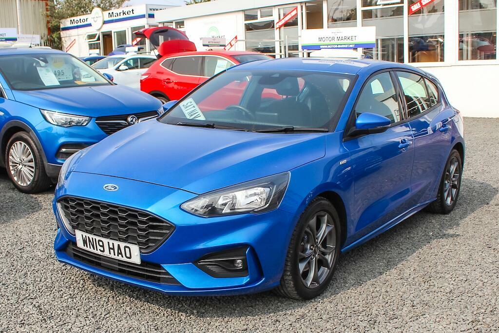 Ford Focus St-line Blue #3