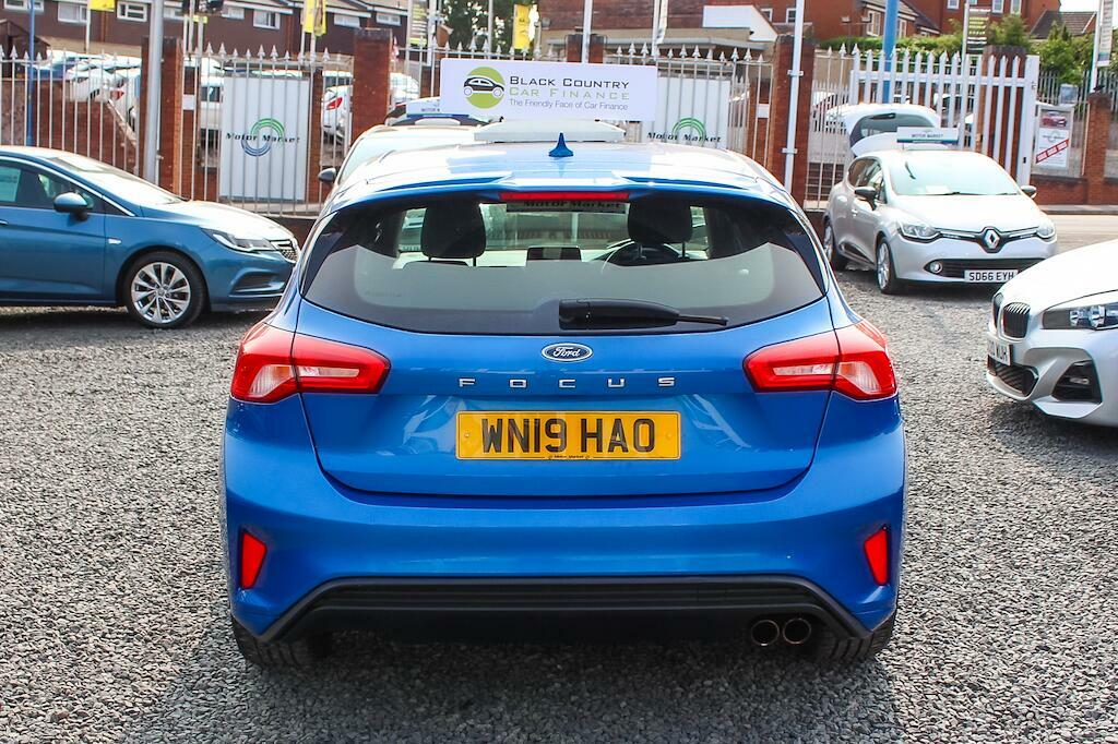 Ford Focus St-line Blue #6