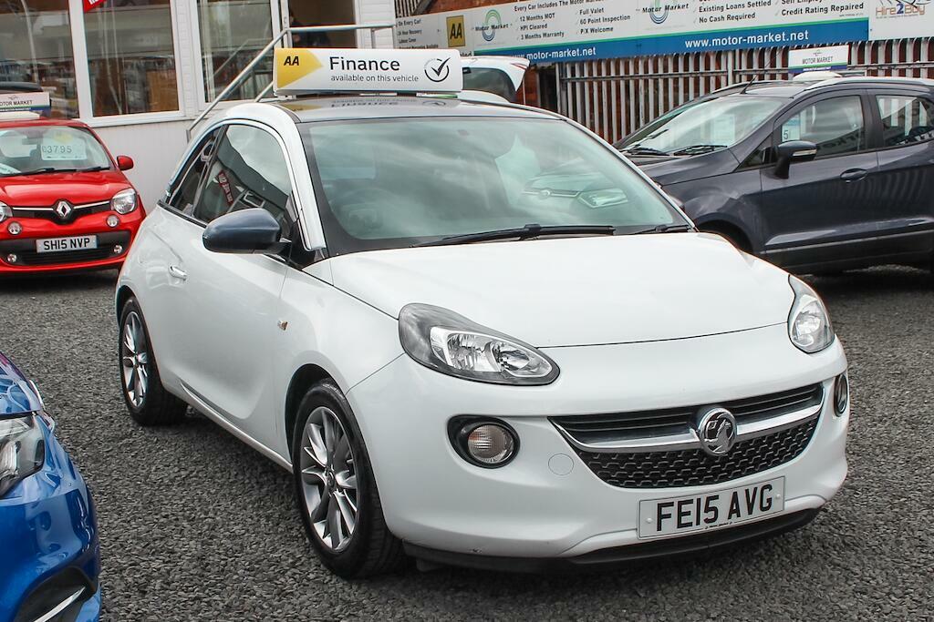Vauxhall Adam 1.2 16V Jam Euro 5 White