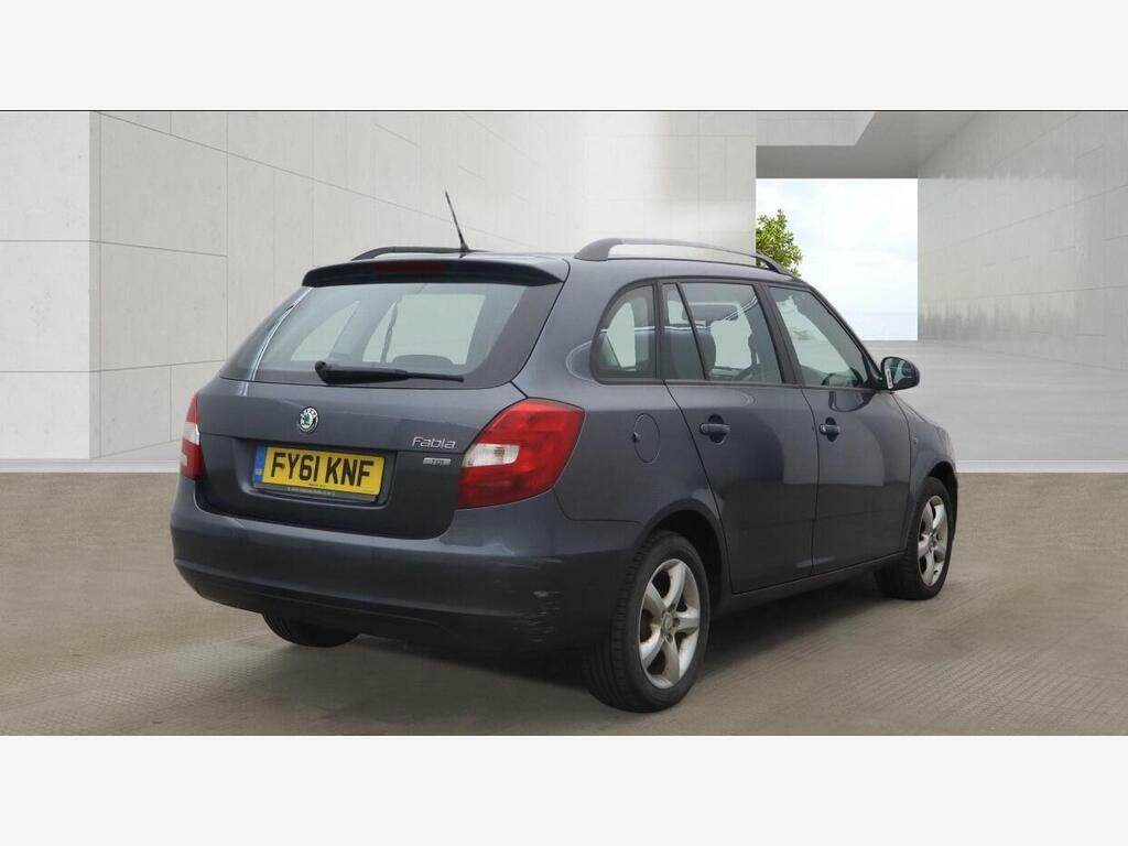 Skoda Fabia 1.6 Tdi Se Euro 5 Grey #5