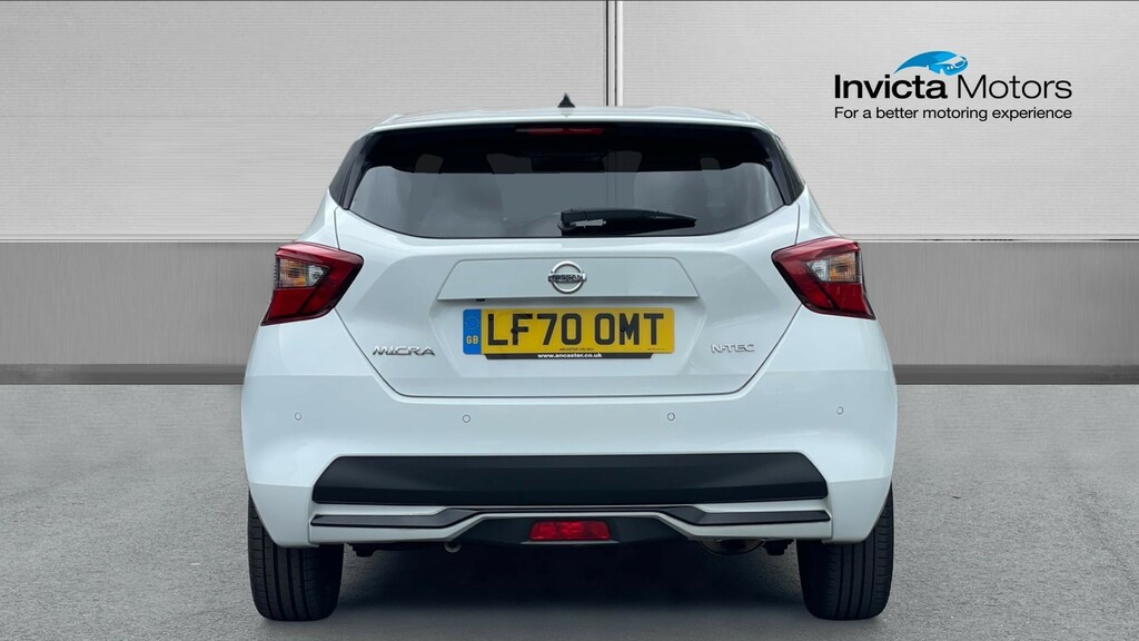 Nissan Micra N-tec LF70OMT White #4