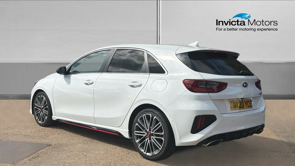 Kia Ceed Gt White #5