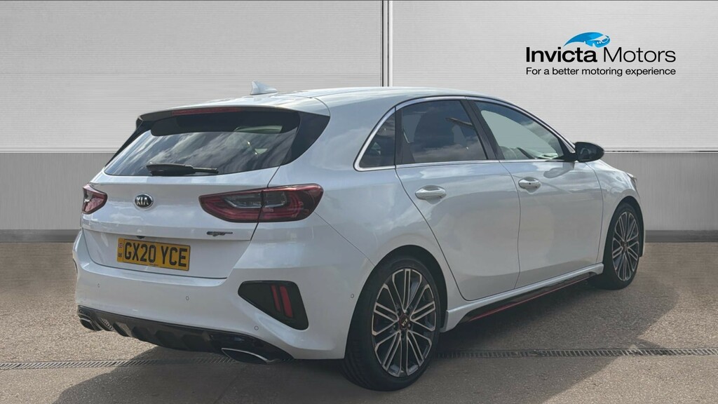 Kia Ceed Gt White #3