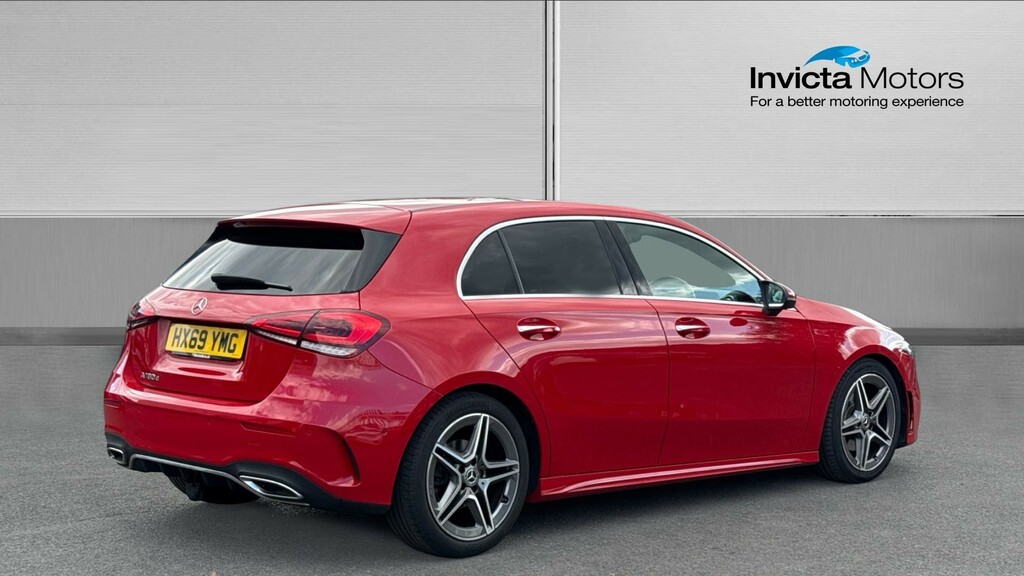Mercedes-Benz A Class Amg Line Premium Plus HX69YMG Red #3