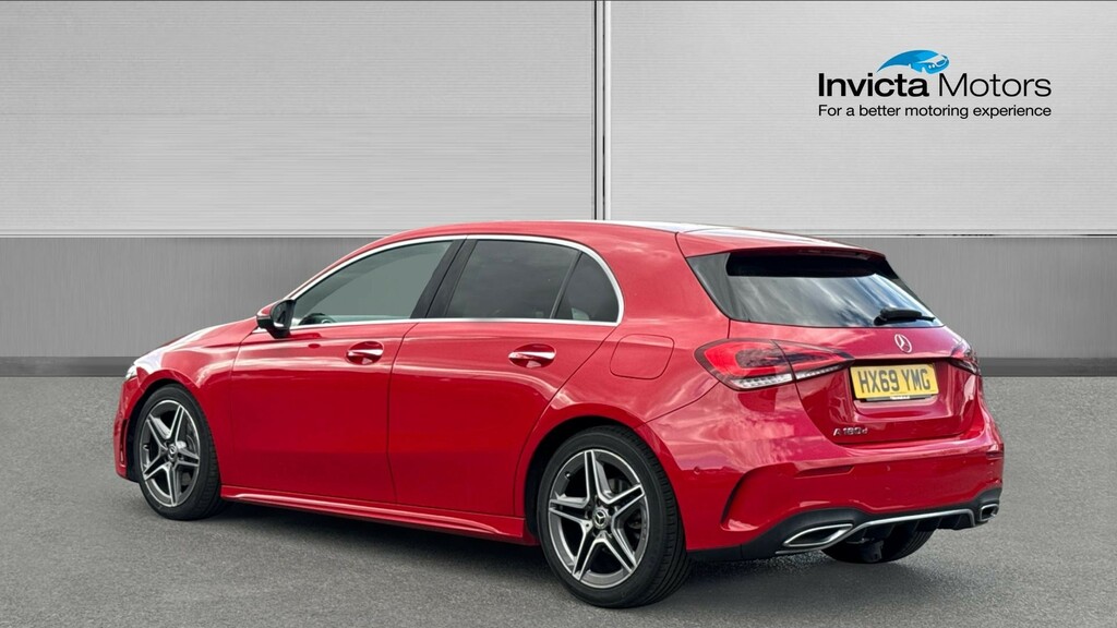 Mercedes-Benz A Class Amg Line Premium Plus HX69YMG Red #5