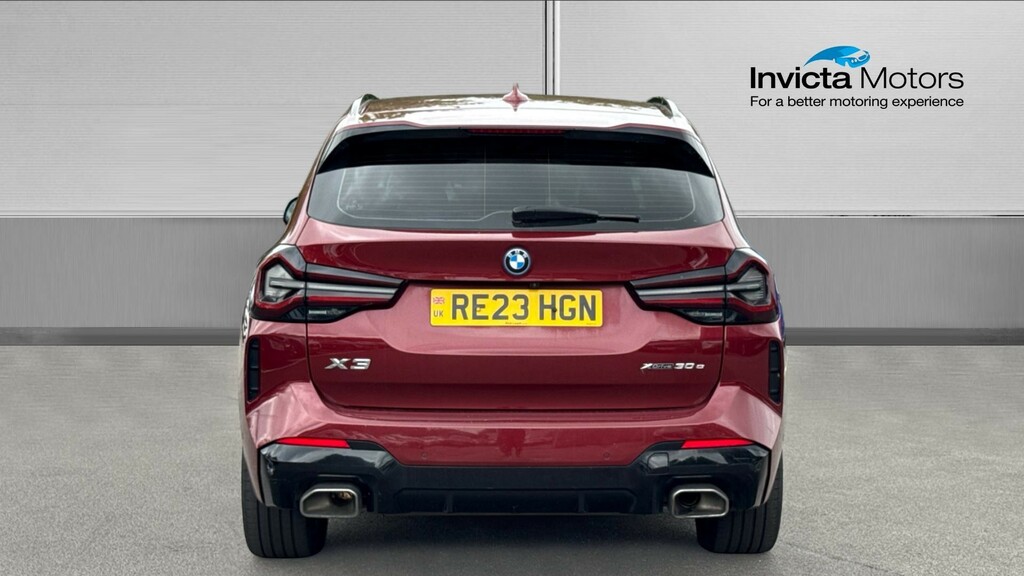 BMW X3 M Sport Red #4