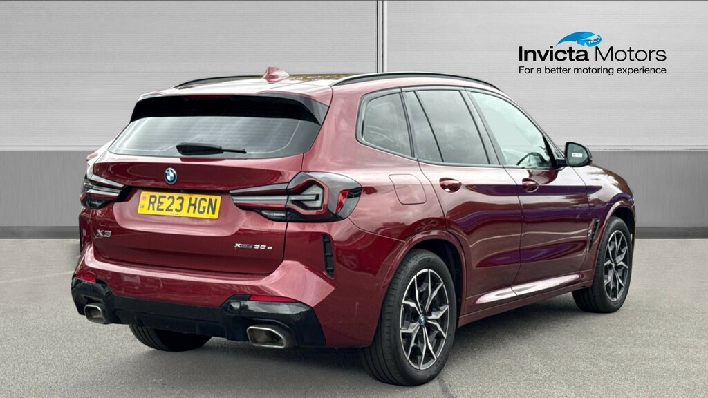 BMW X3 M Sport Red #3
