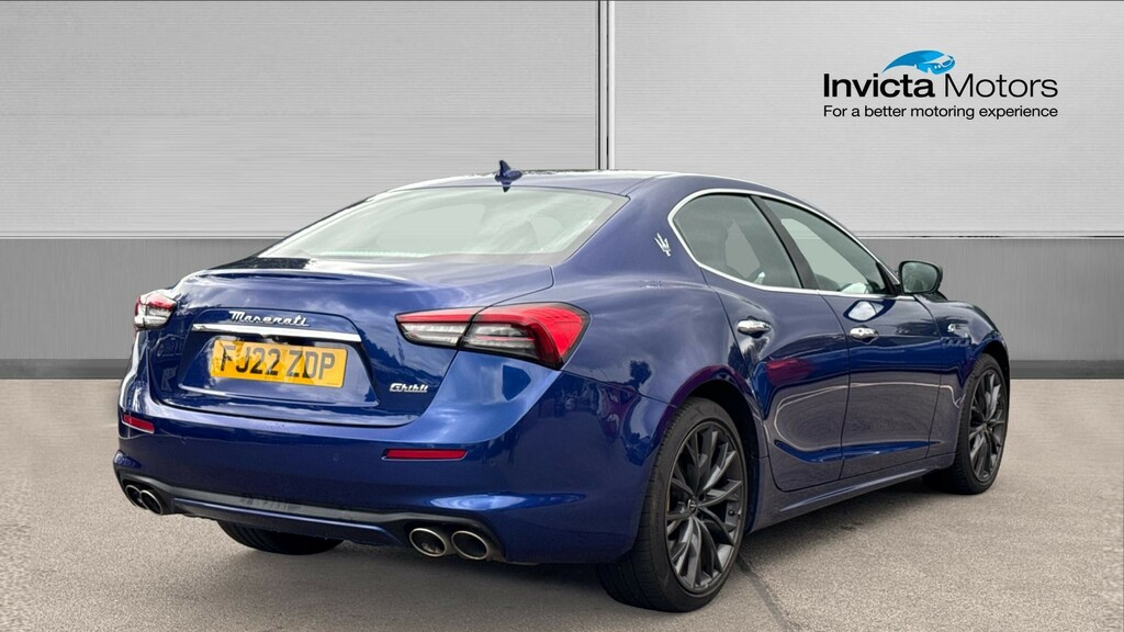 Maserati Ghibli Hybrid Gt Blue #3