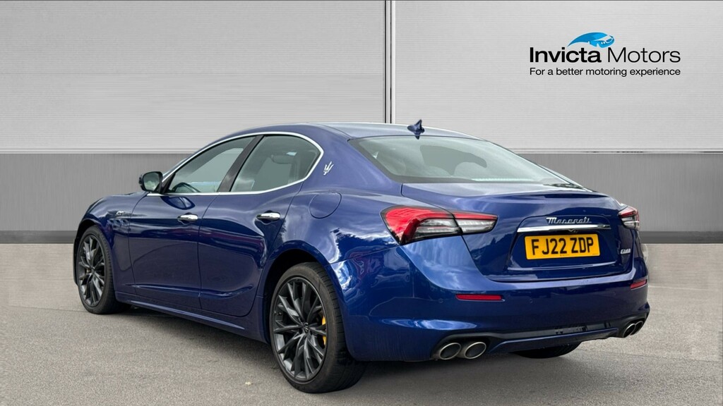Maserati Ghibli Hybrid Gt Blue #5