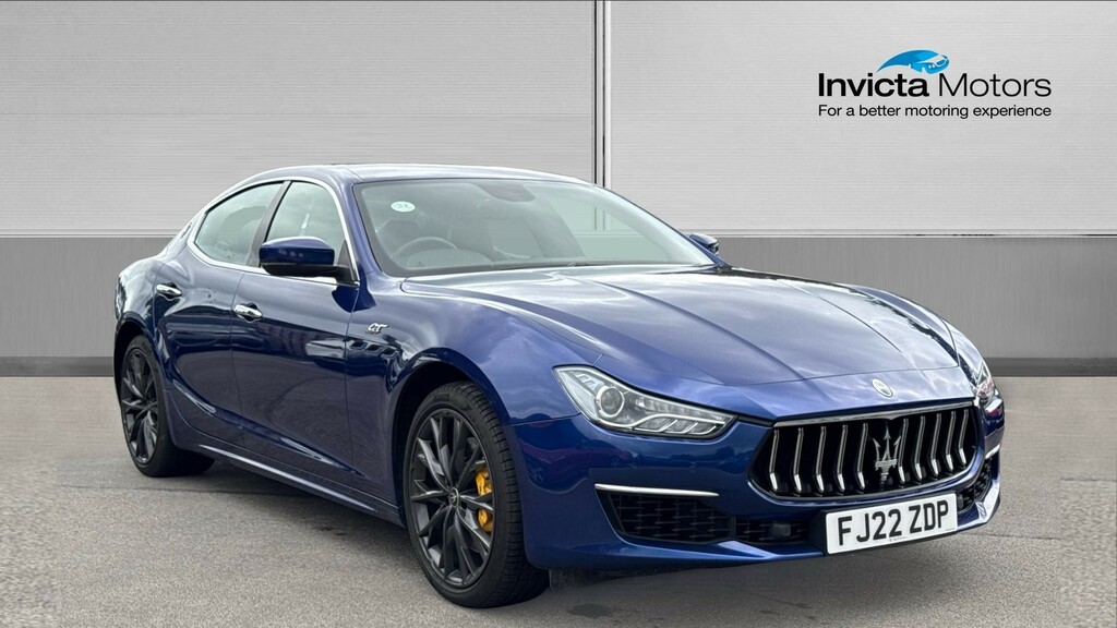Maserati Ghibli Hybrid Gt Blue