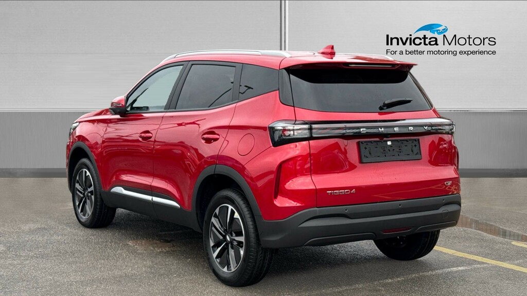 Chery Tiggo 4 Super Hybrid Summit Red #5