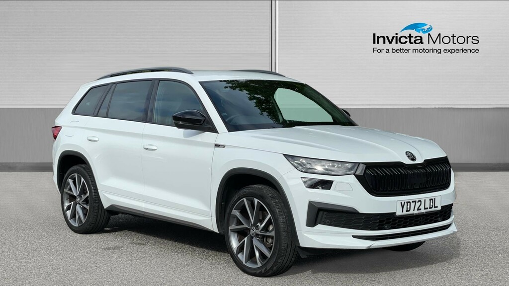 Skoda Kodiaq Sport Line White