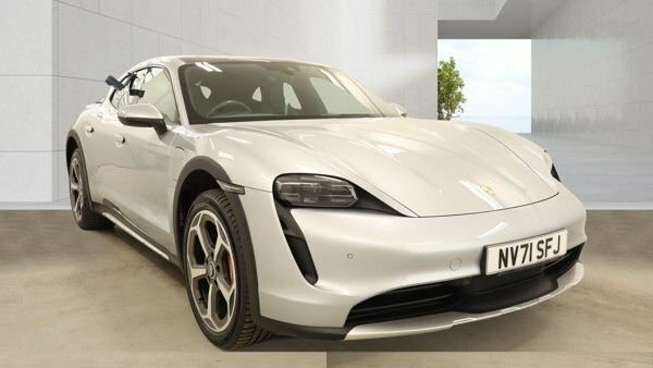 Porsche Taycan Estate Silver