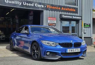 BMW 4 Series Gran Coupe 2.0 420D M Sport Hatchback Euro 6 Blue