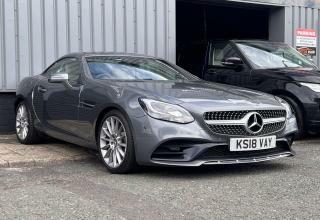 Mercedes-Benz SLC 2.0 Slc300 Amg Line Convertible G-troni Grey #2