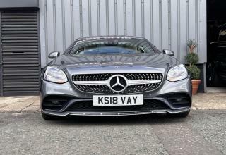Mercedes-Benz SLC 2.0 Slc300 Amg Line Convertible G-troni Grey #5
