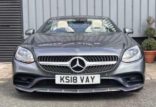 Mercedes-Benz SLC 2.0 Slc300 Amg Line Convertible G-troni Grey #6