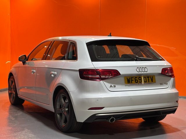 Audi A3 1.6 Tdi 30 Sport Sportback Euro White #6