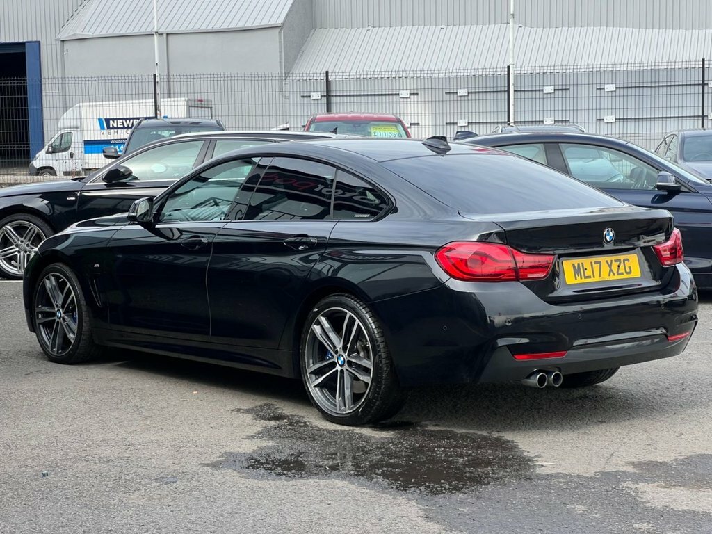 BMW 4 Series Gran Coupe 2L M Sport Black #6