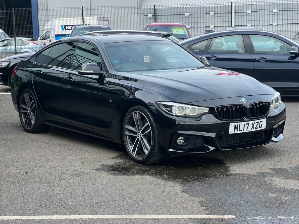 BMW 4 Series Gran Coupe 2L M Sport Black #3