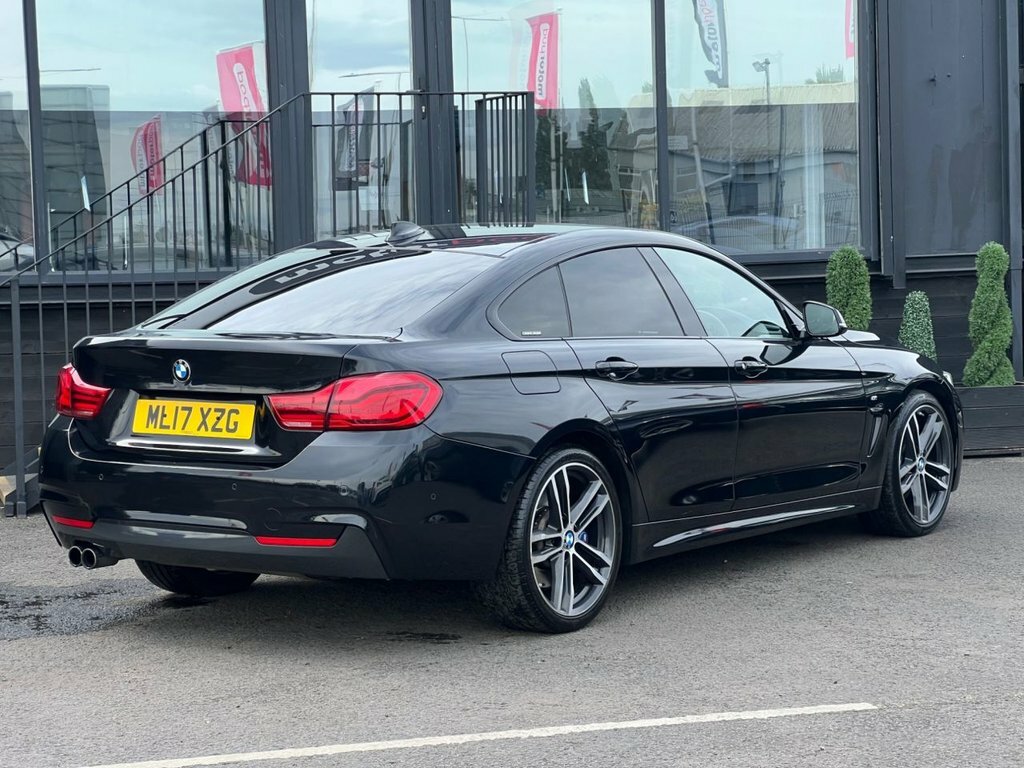 BMW 4 Series Gran Coupe 2L M Sport Black #4