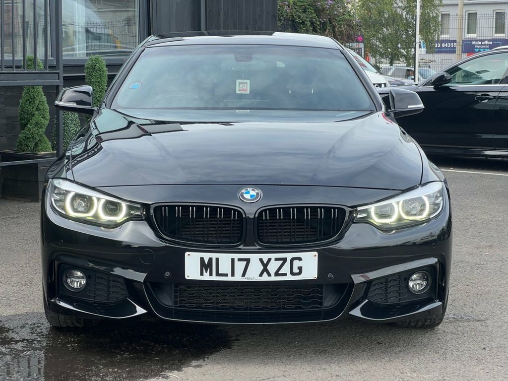 BMW 4 Series Gran Coupe 2L M Sport Black #2