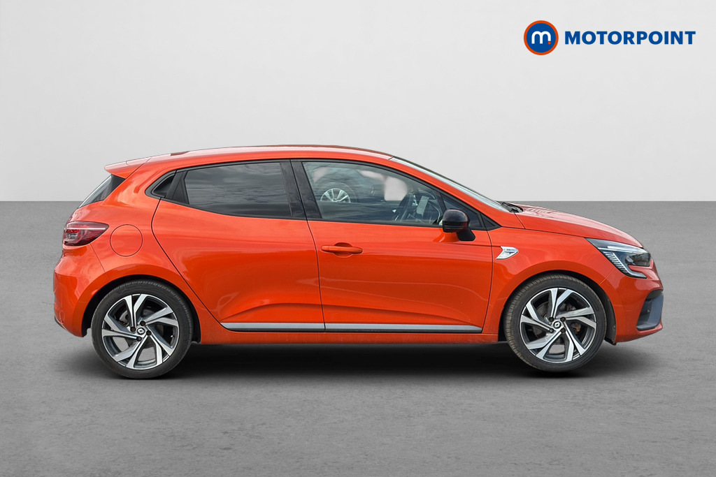 Renault Clio 1.6 E-tech Hybrid 140 Rs Line DX72SFJ Orange #4