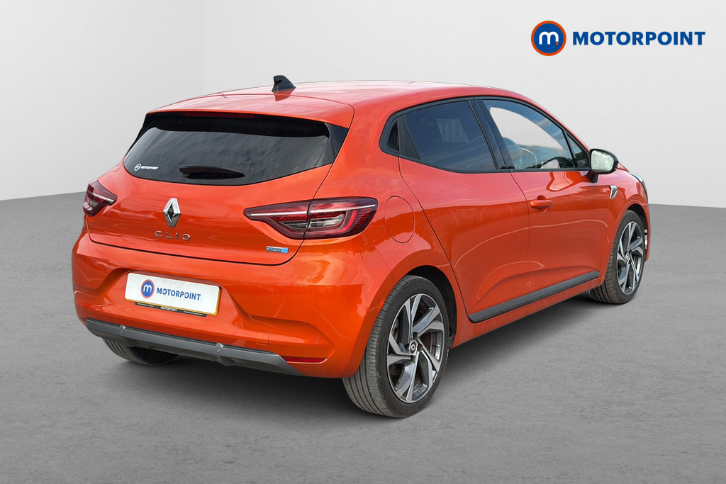 Renault Clio 1.6 E-tech Hybrid 140 Rs Line DX72SFJ Orange #5
