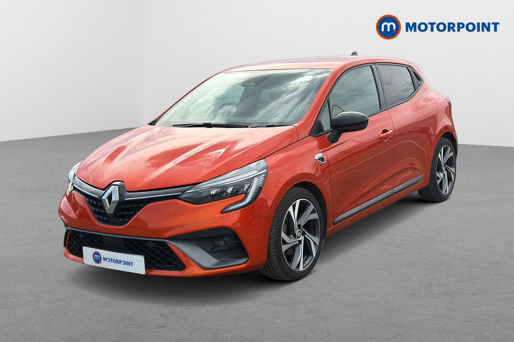 Renault Clio 1.6 E-tech Hybrid 140 Rs Line DX72SFJ Orange #3