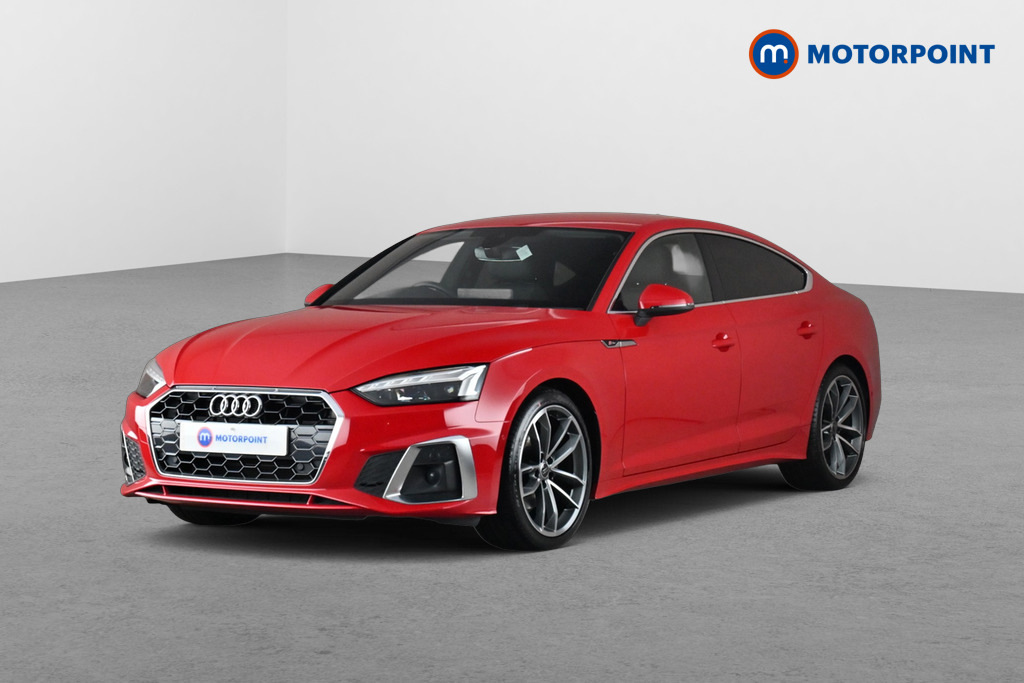 Audi A5 35 Tdi S Line S Tronic CY24HLU Red #3