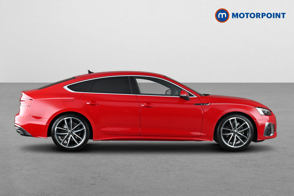 Audi A5 35 Tdi S Line S Tronic CY24HLU Red #4