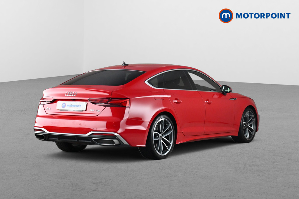 Audi A5 35 Tdi S Line S Tronic CY24HLU Red #5