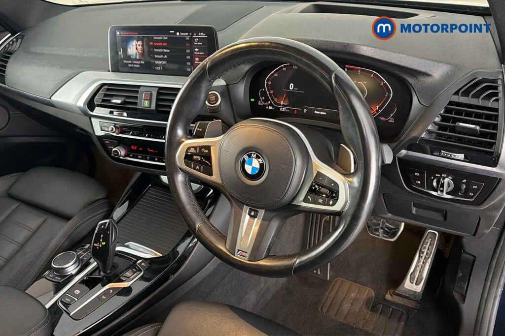 BMW X3 M40d White #8