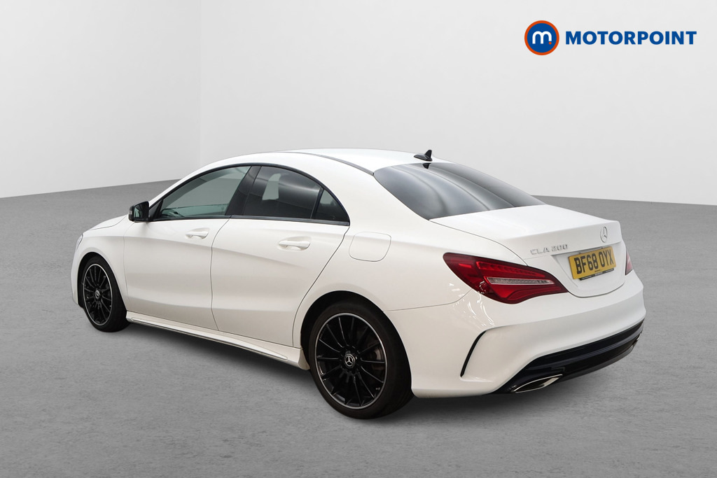 Mercedes-Benz CLA Class Cla 200 Amg Line Night Edition White #5