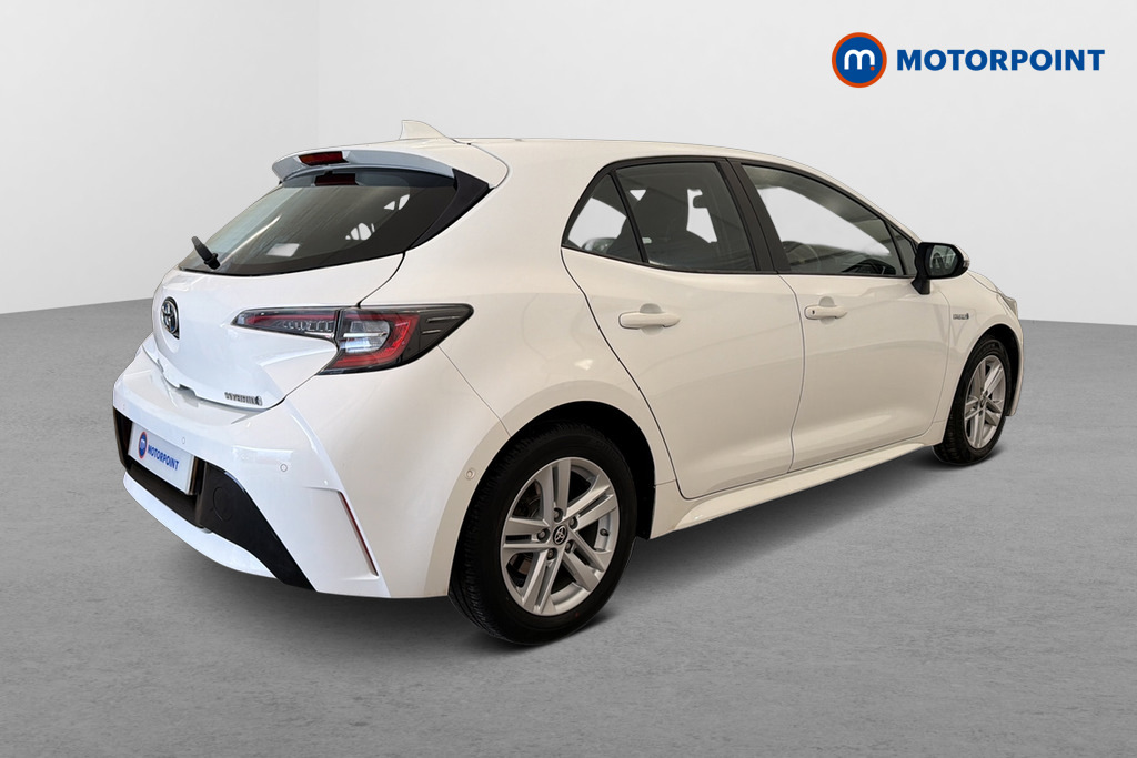 Toyota Corolla 1.8 Vvt-i Hybrid Icon Tech Cvt White #5