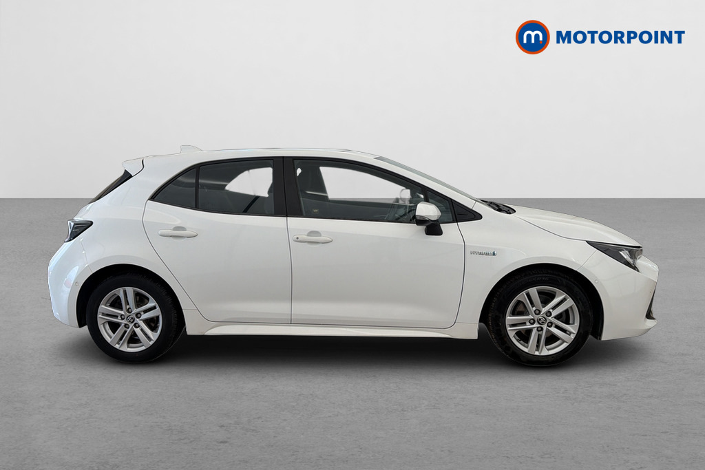Toyota Corolla 1.8 Vvt-i Hybrid Icon Tech Cvt White #4
